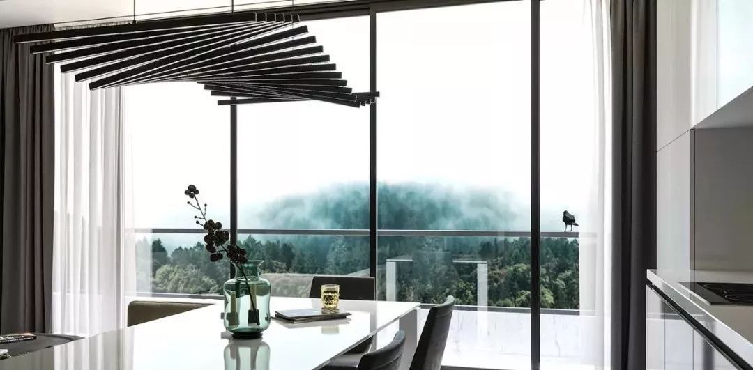 知性优雅现代公寓，以灰色为主调的 74.1m²精致空间-18