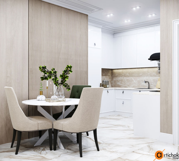 Игра воздуха и света Pure love. ЖК "Новопечерские липки". Двухкомнатная квартира - Art-i-chok-31