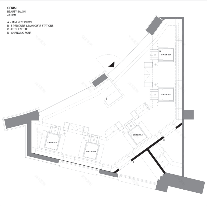 以色列 Génial 美容精品店设计丨IsraelHolon丨MyDS-26