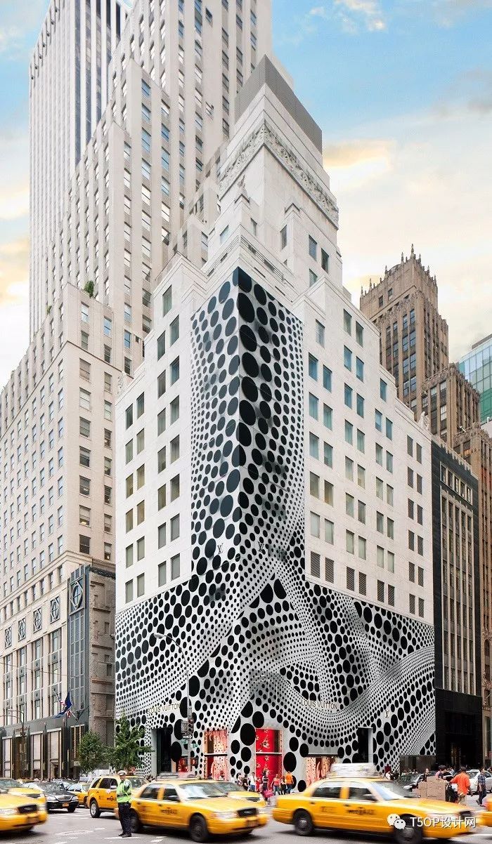 YAYOI KUSAMA设计Louis Vuitton纽约旗舰店橱窗-3