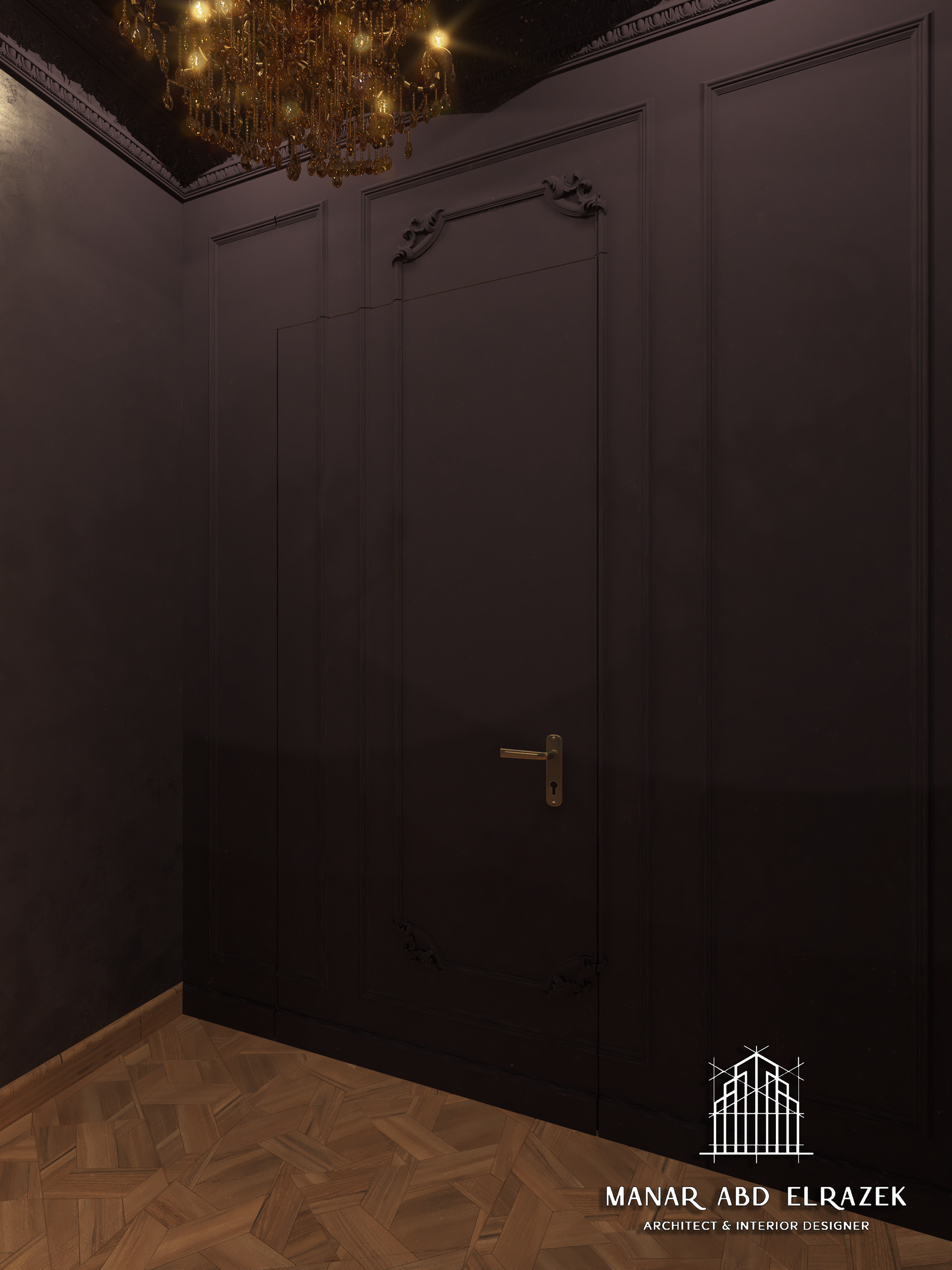 哥特女孩卧室丨卡塔尔多哈丨True Home Company-6