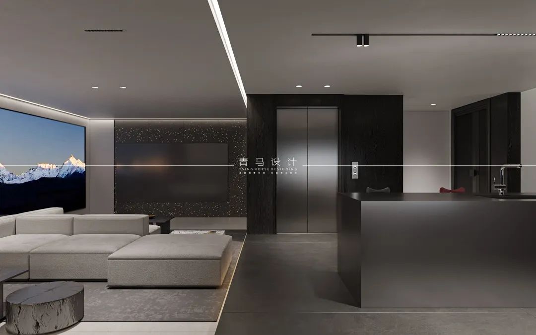 东原印未央下叠现代轻奢空间丨中国西安丨青马别墅设计-24