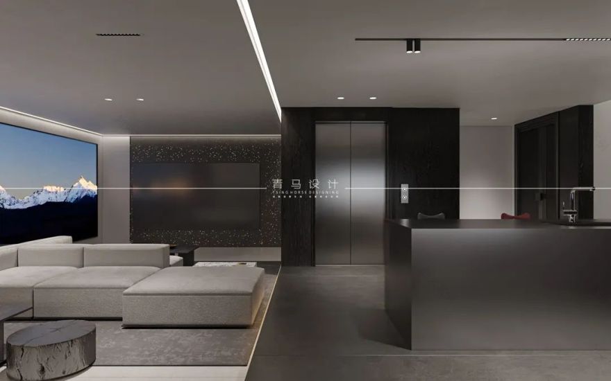 东原印未央下叠现代轻奢空间丨中国西安丨青马别墅设计-24