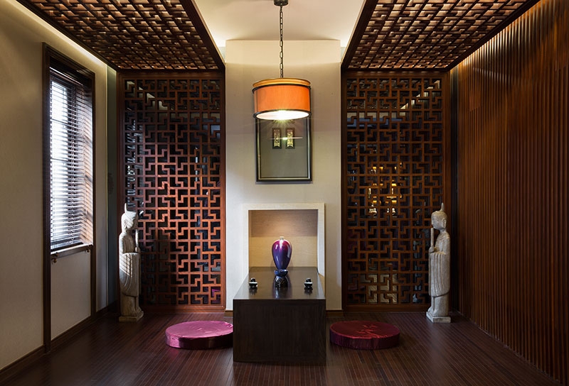 中星红庐中式别墅样板房-31