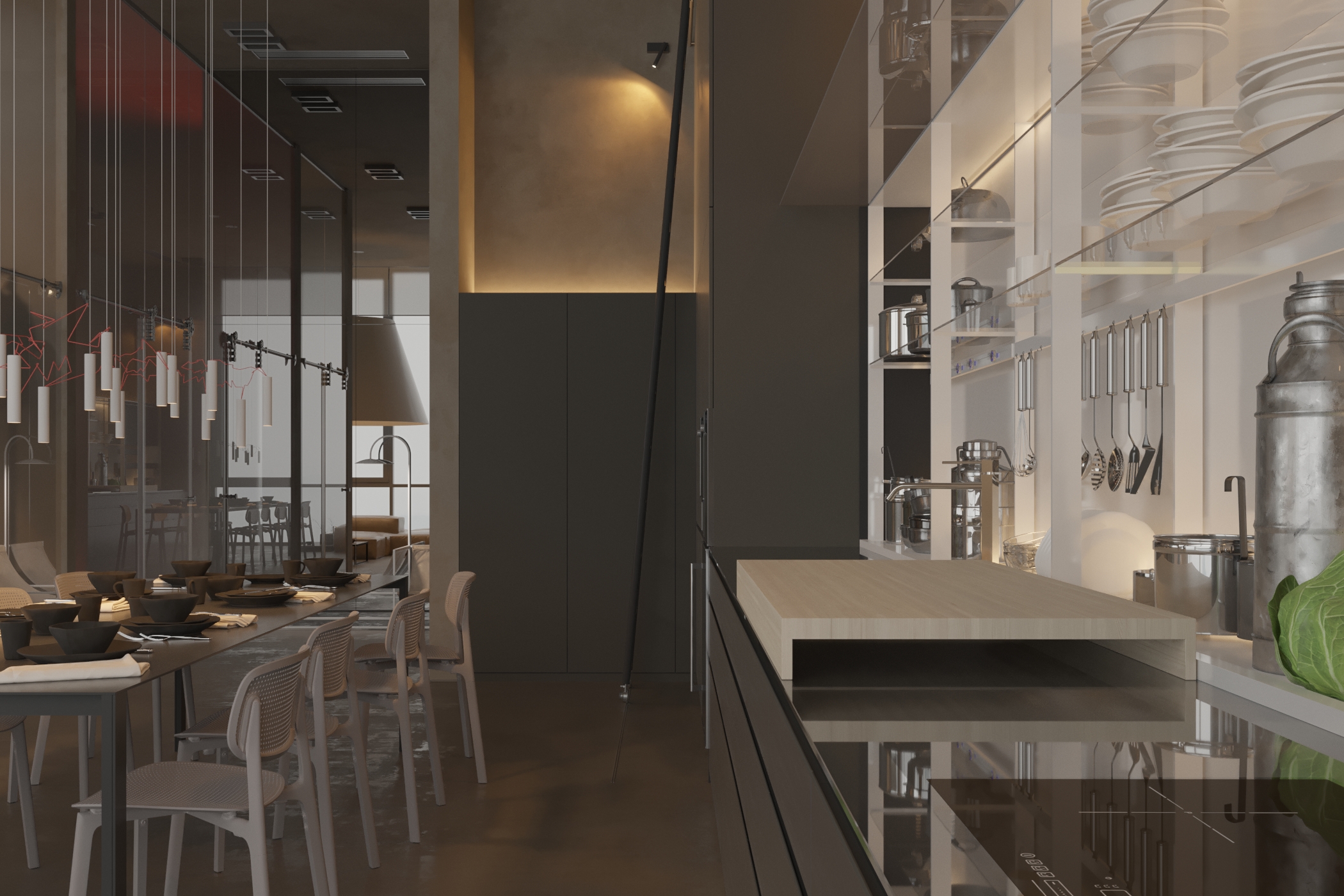 莫斯科 mp2h 公寓,简约现代的设计魅力-12