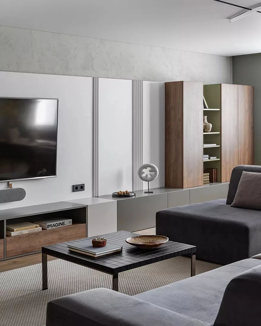 81㎡独居男人的现代空间设计-6