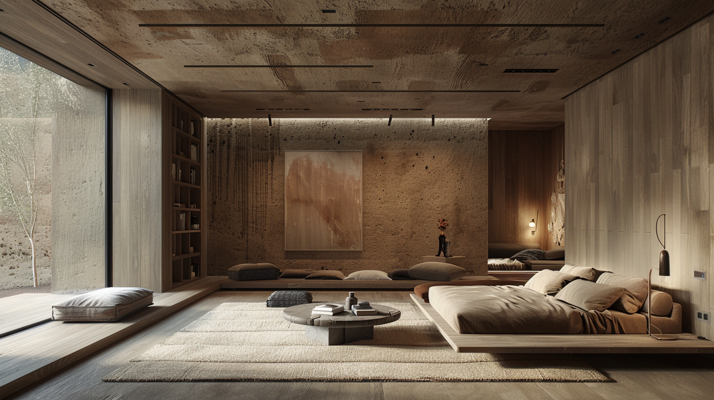 侘寂（Wabi-sabi ）风格的室内设计-64