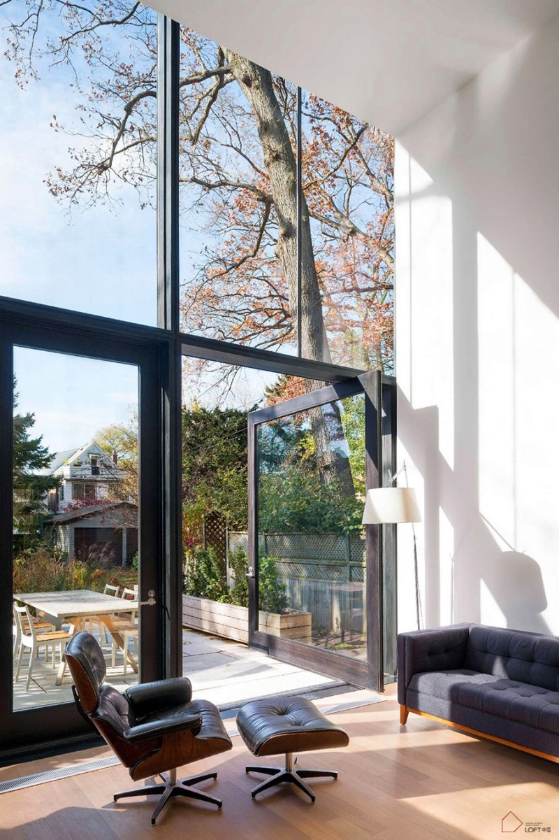 豪华别墅 现代风格建筑改造之多伦多爱德华式住宅改建-21