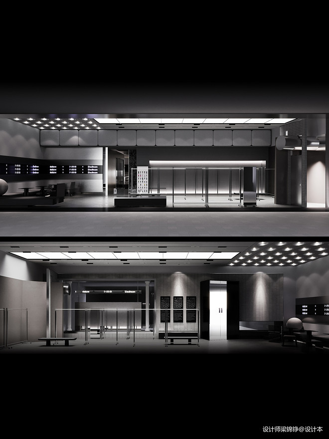 WUXUN吾寻潮牌服装展厅+办公区设计-14