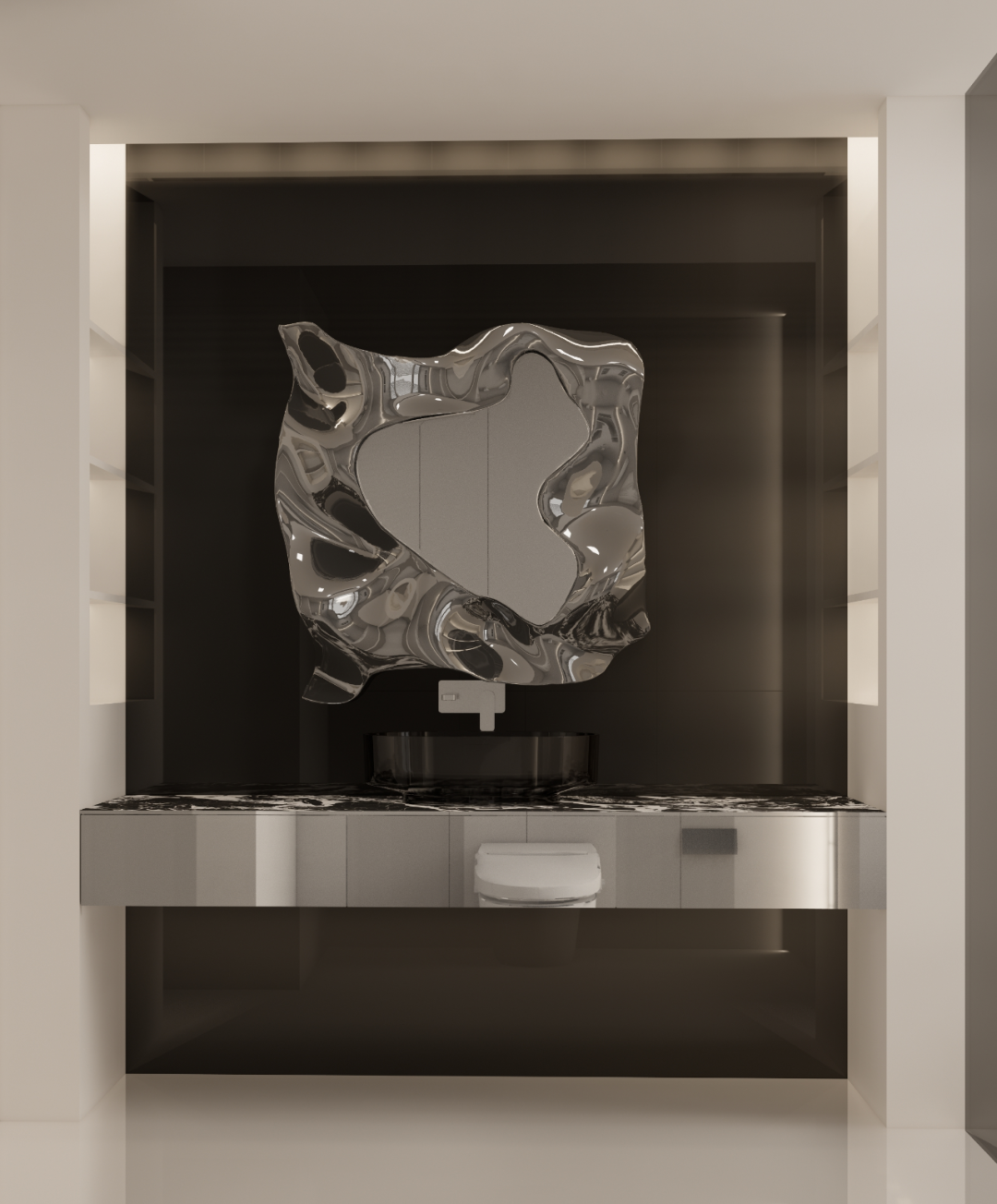 晨暮粉彩 · 西派城奢雅室内设计丨奇点上宅-60