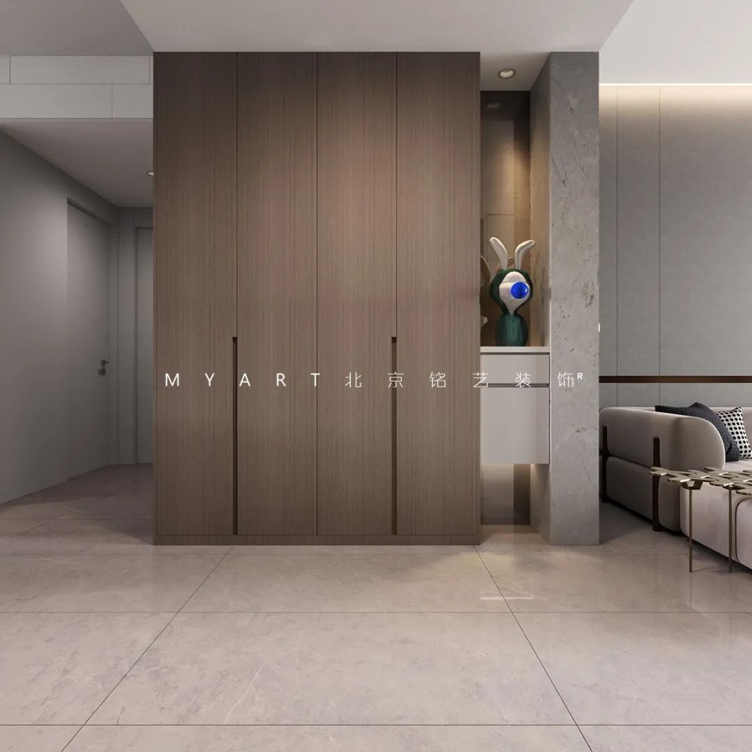 蓝色诗意,自然至简——现代简约家居设计案例-9