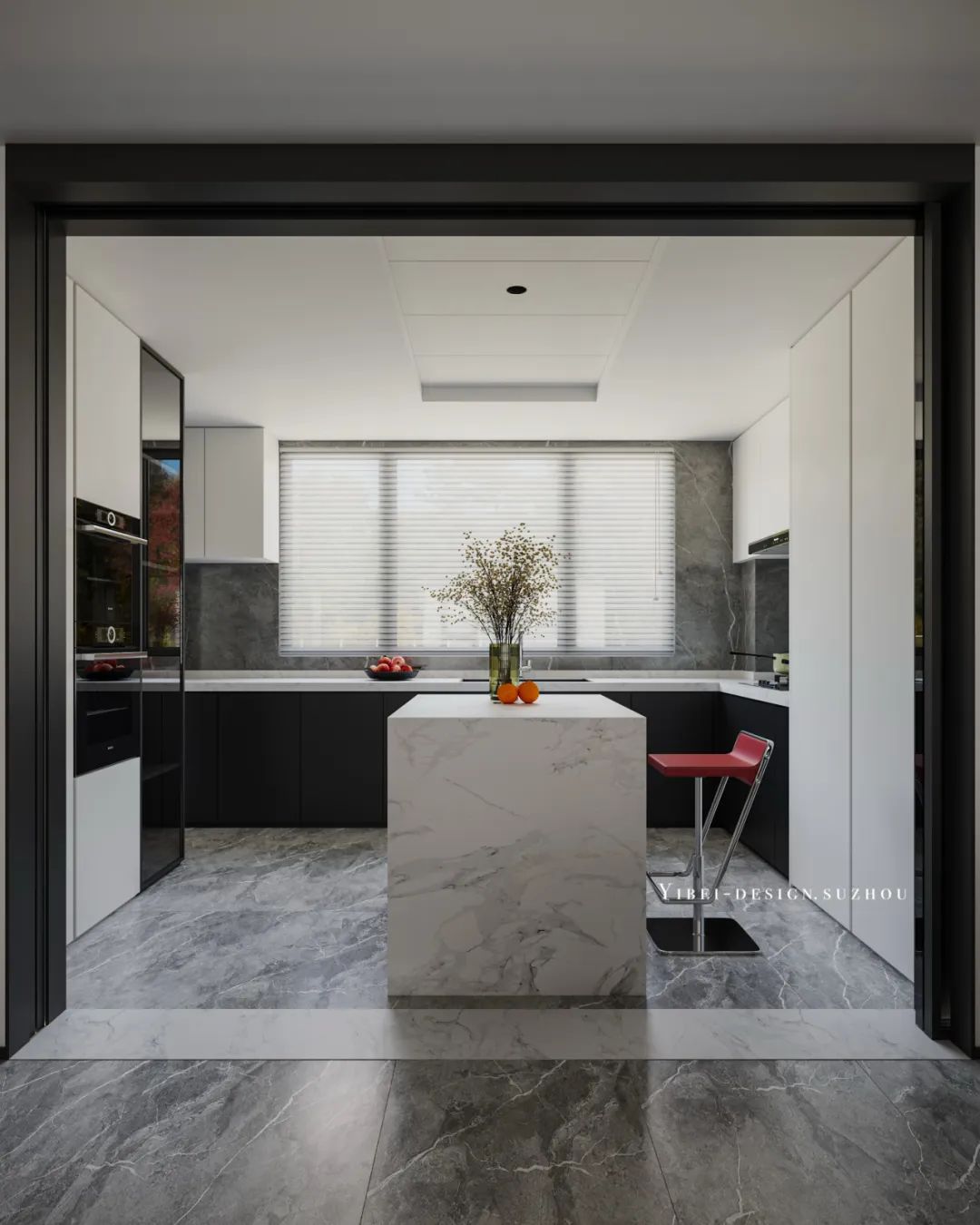 精装房改造中的灰度哲学 家装设计丨YIBEI DESIGN SUZHOU-11