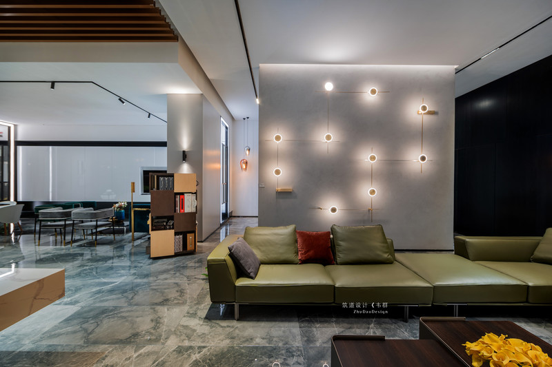 无锡 600㎡展厅极简轻奢风设计丨中国无锡-9