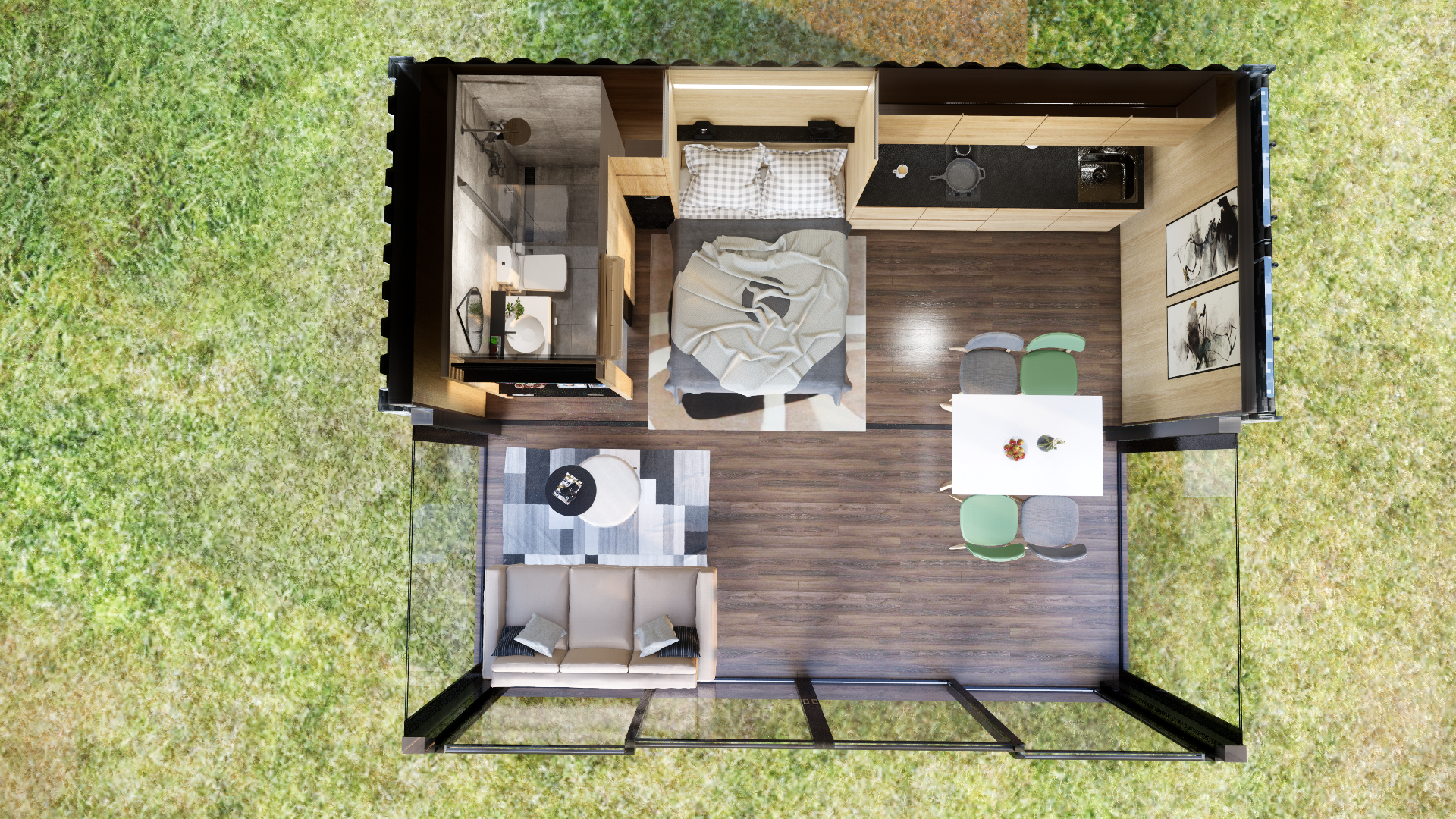 folding container house-8