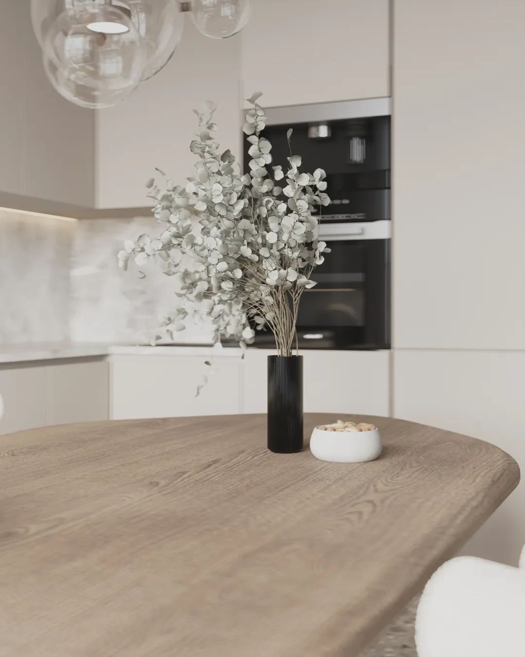 奶白色极简主义设计丨美国纽约丨Tetiana Aleksandrenko-38