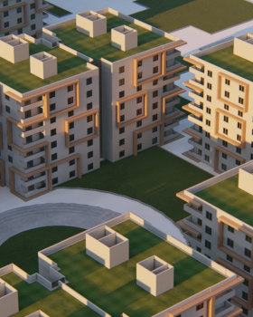 Neighbourhood in Alamein city