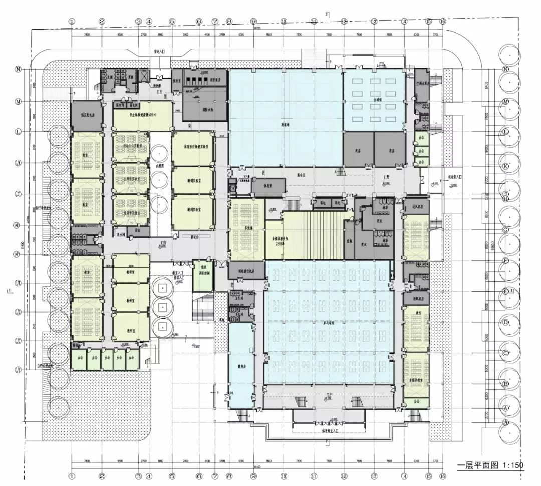 安徽宿州学院体育馆 | 实用与美学兼具的校园体育建筑-104