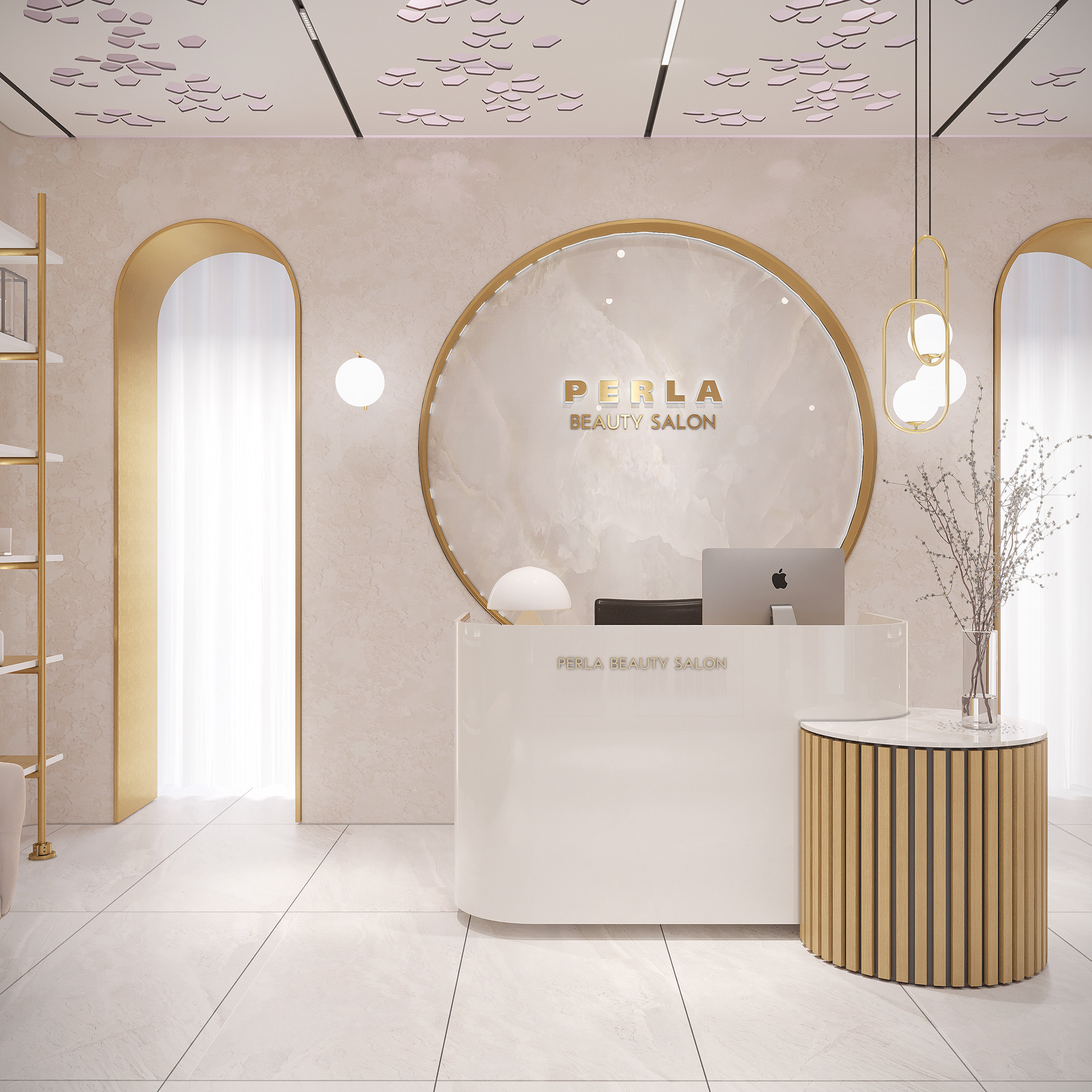 办公室设计与渲染-46