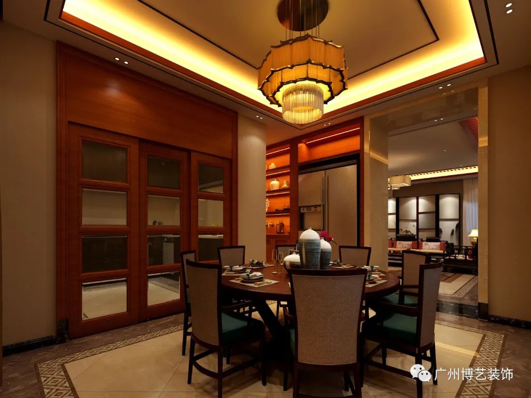万科红郡现代中式家居丨中国广州丨广州博艺装饰有限公司-23