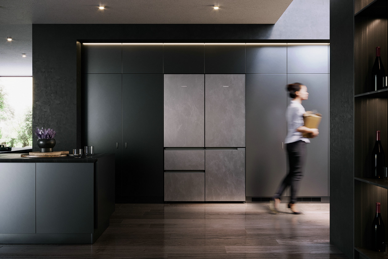 高级黑+紫色 永恒优雅与极致梦幻的空间设计-7