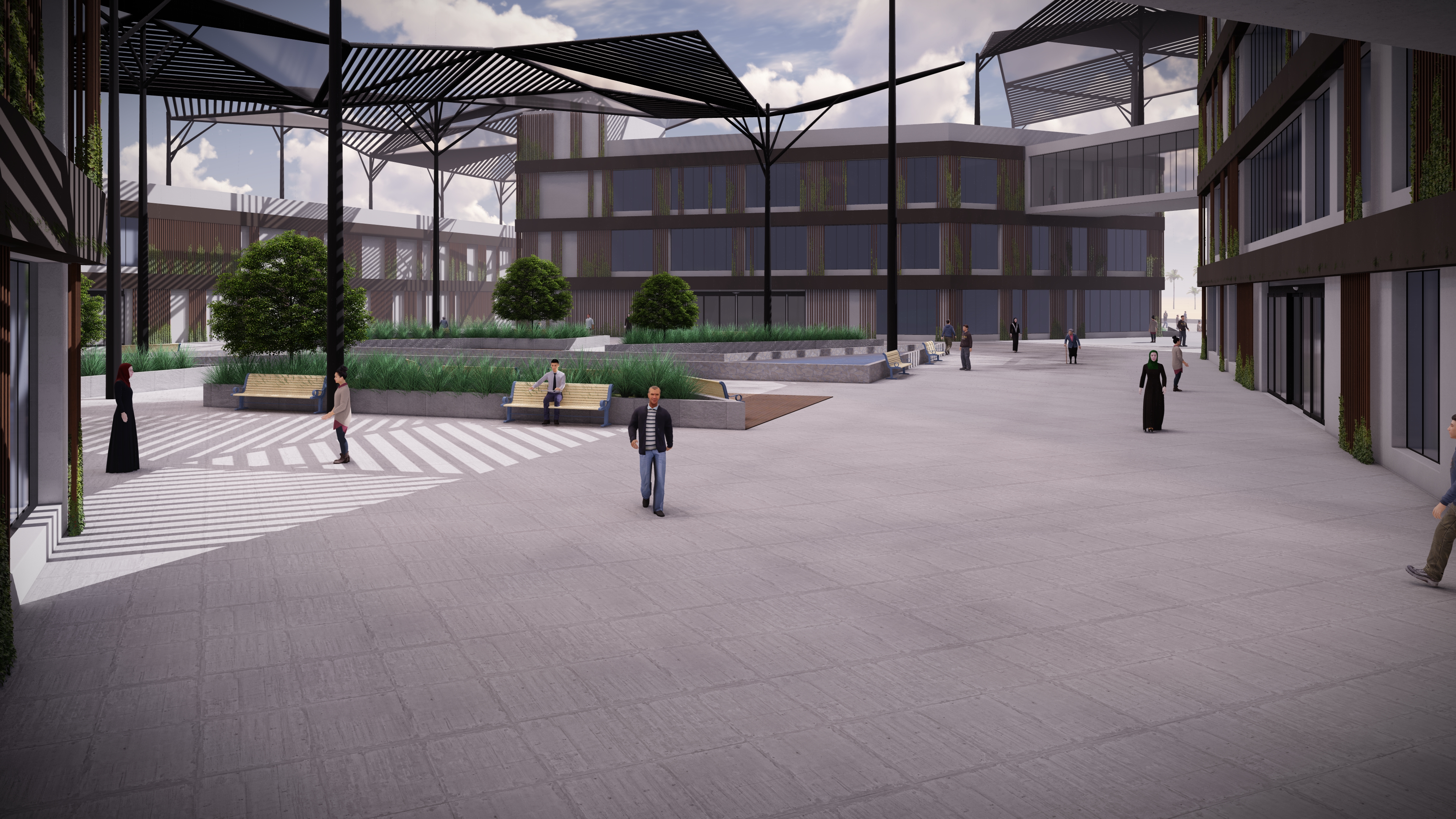 HEALING 身体残疾康复中心丨Ahram Candian大学工程学院建筑系-15