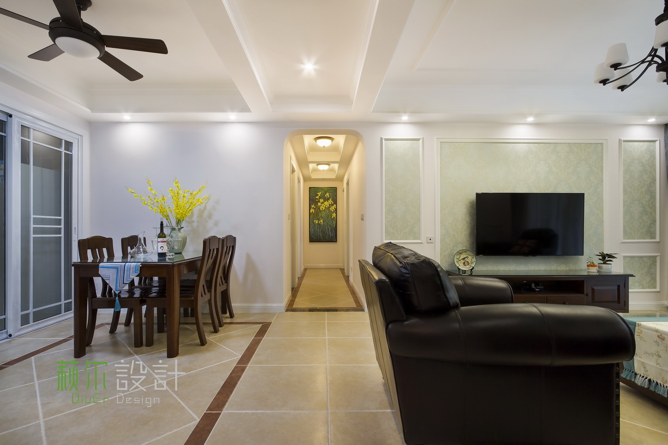 简约美式,三代同堂的温馨之家-25