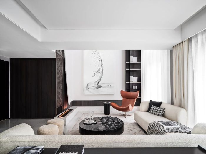 昆明中海云麓九里上下叠样板间丨中国昆明丨成都李益中空间设计-21