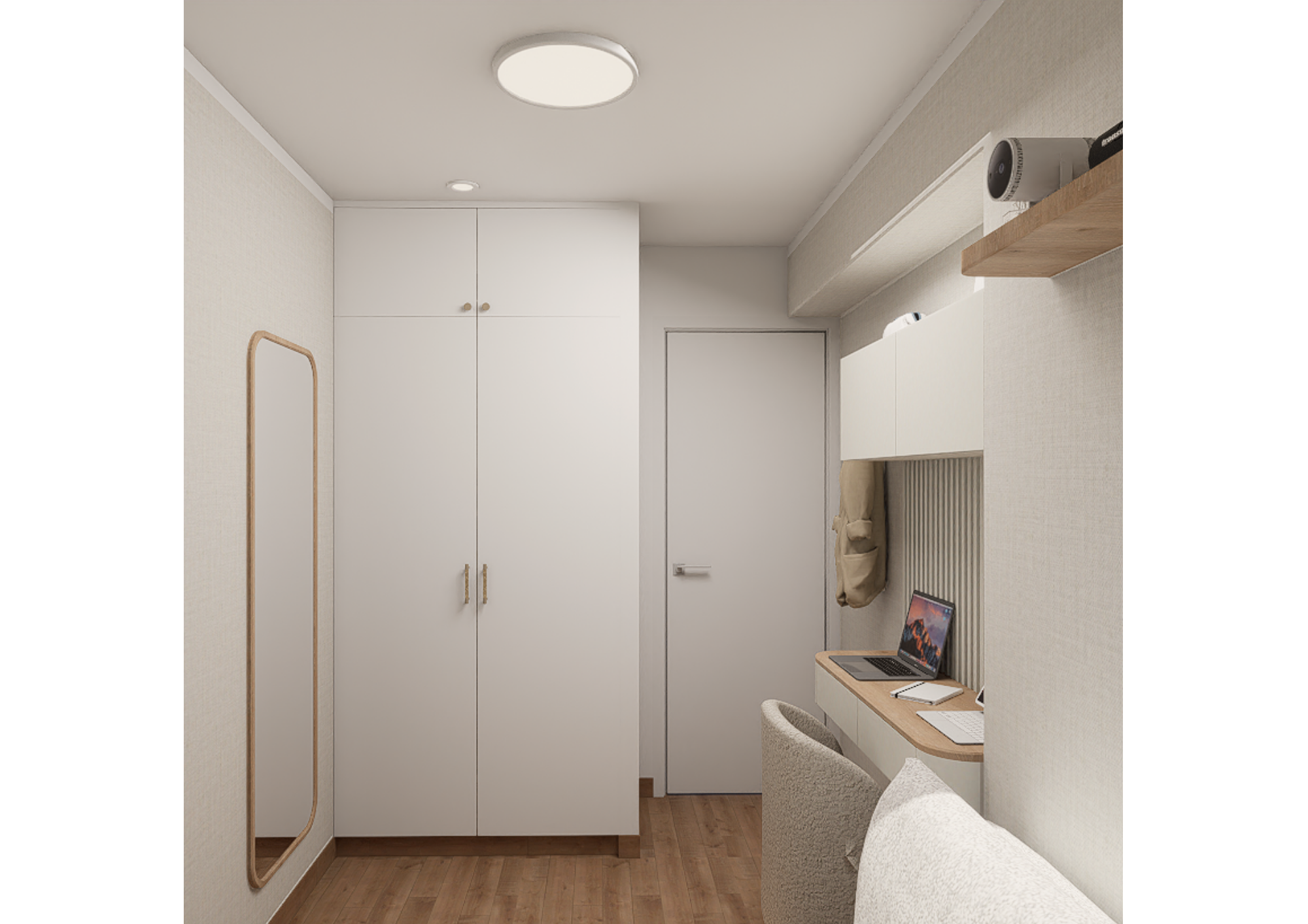 ESTUDIO,DORMITORIO SECUNDARIO 项目丨Arq. Anahí Huallipe-8