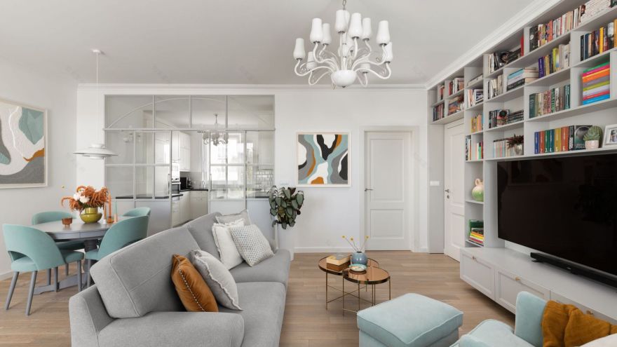 90平米公寓空间改造-1