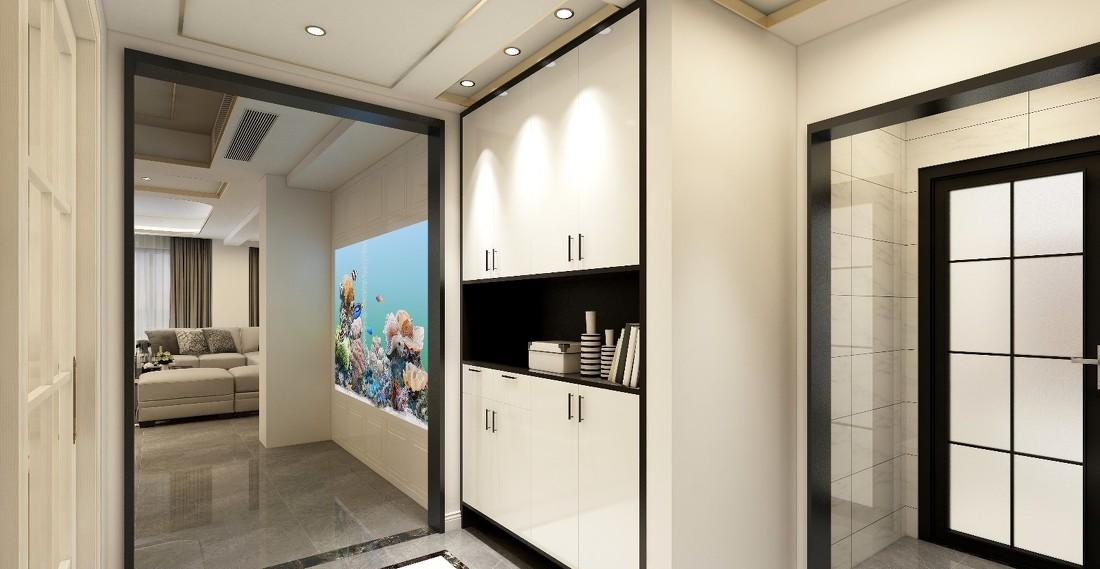 魏彦熙坤伦观筑深色轻奢家居设计-14