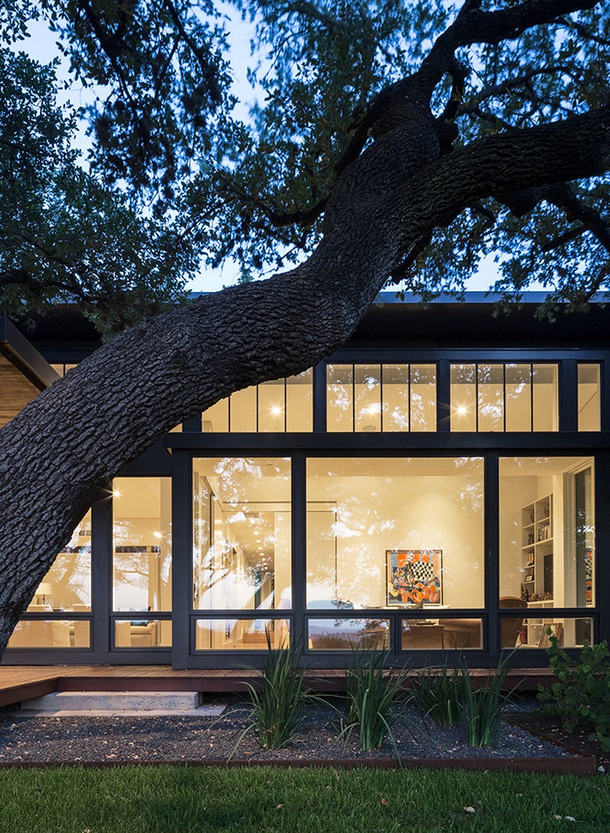 奥斯汀岭橡树住宅-19