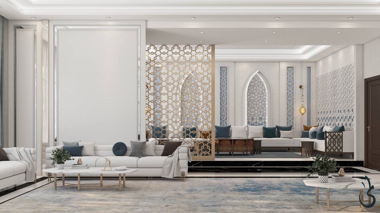 Blue Moroccan diwanyia-4