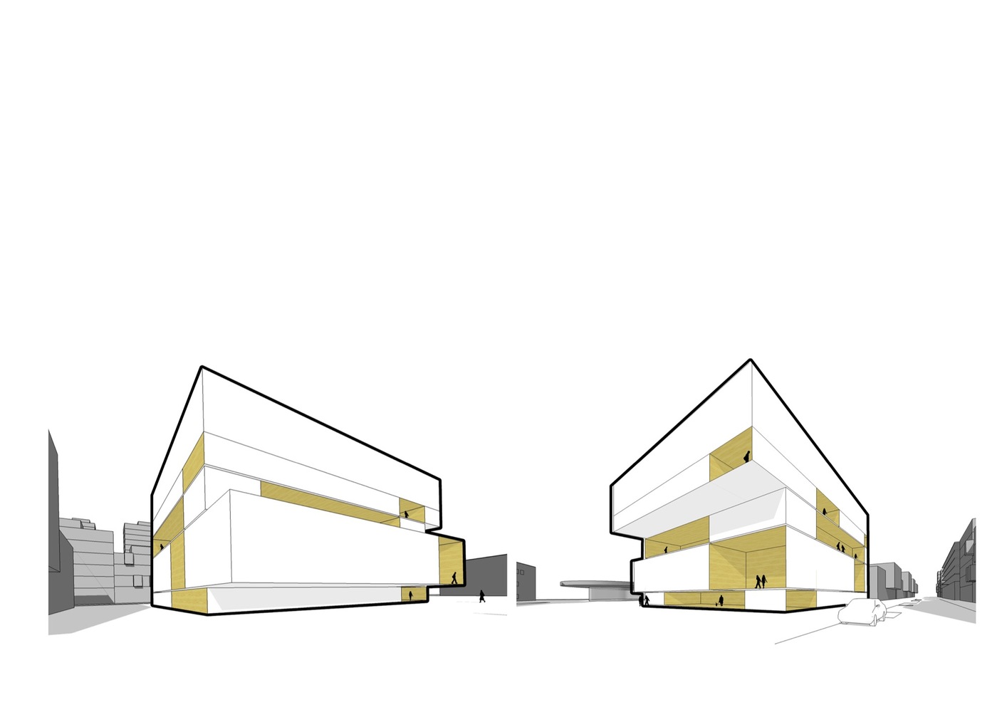 奥林匹亚瓦蒂埃Slangen+Koenis建筑事务所丨Sports Comple· Olympiakwartier-49