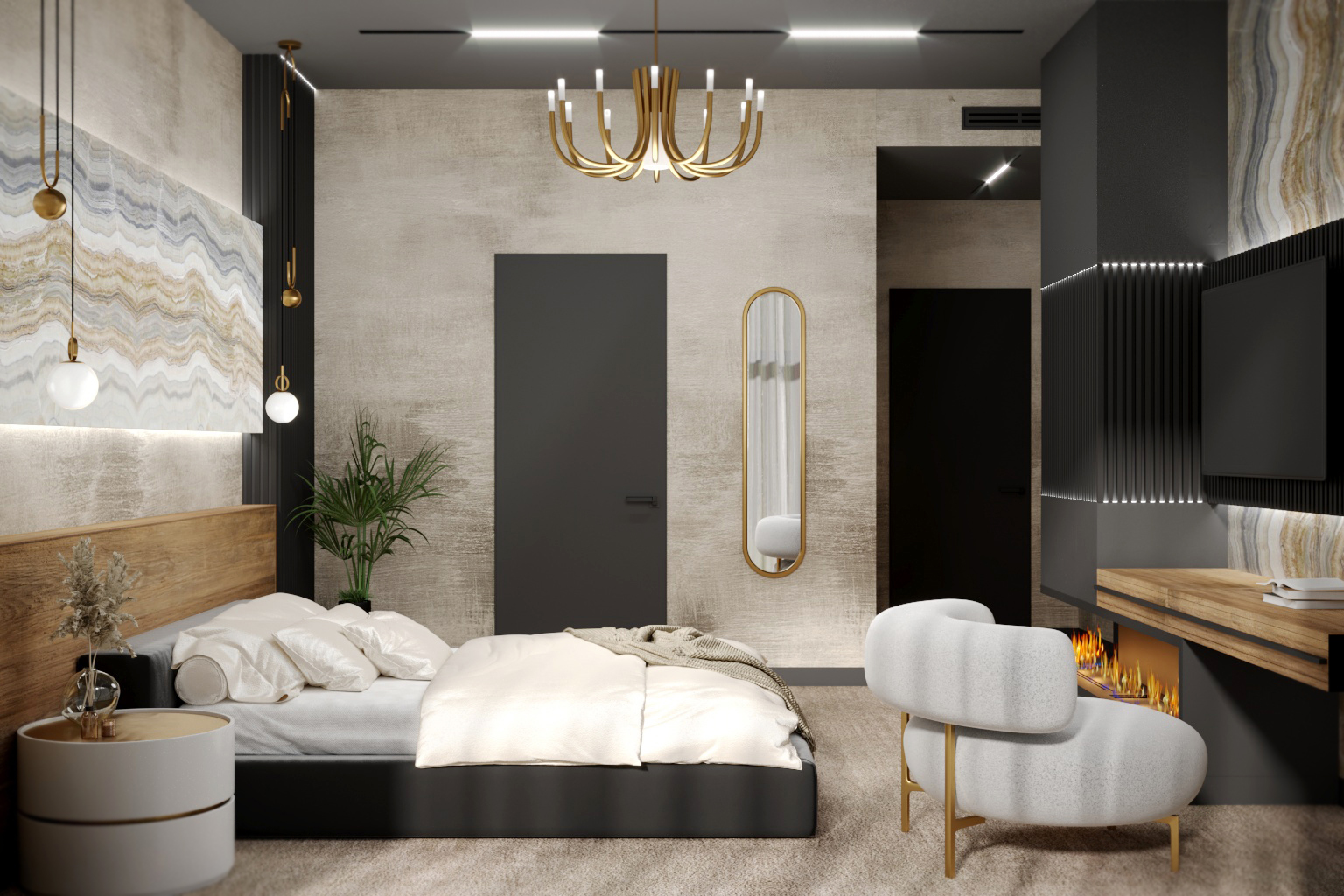 ЖК Берег Столицы 481м² таунхаус设计丨бюро ARXY-19