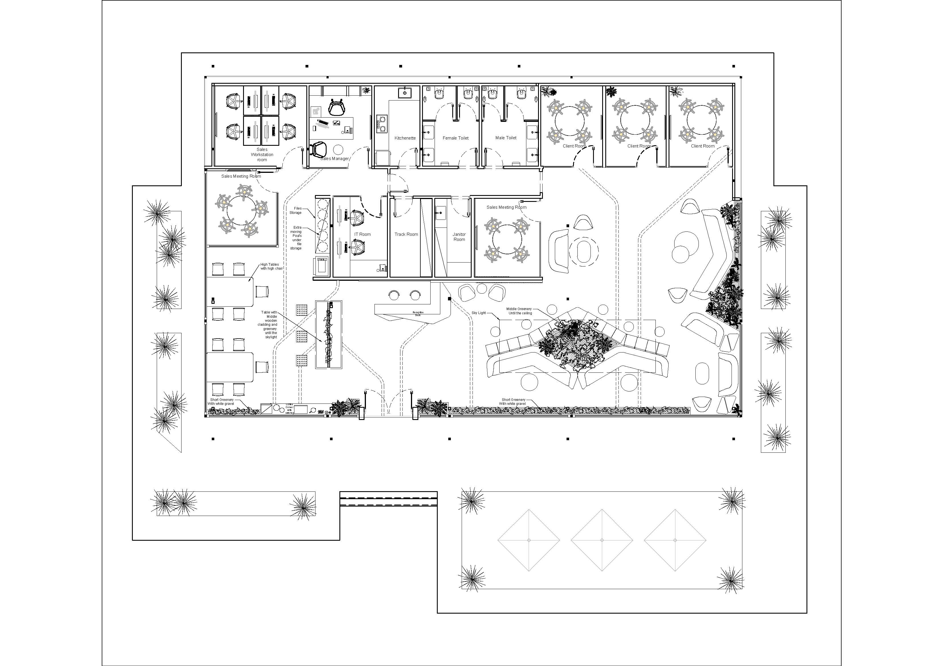 HYDE PARK SALE CENTRE 建筑与室内设计丨MHDH  MONA HUSSEIN DESIGN HOUSE-25