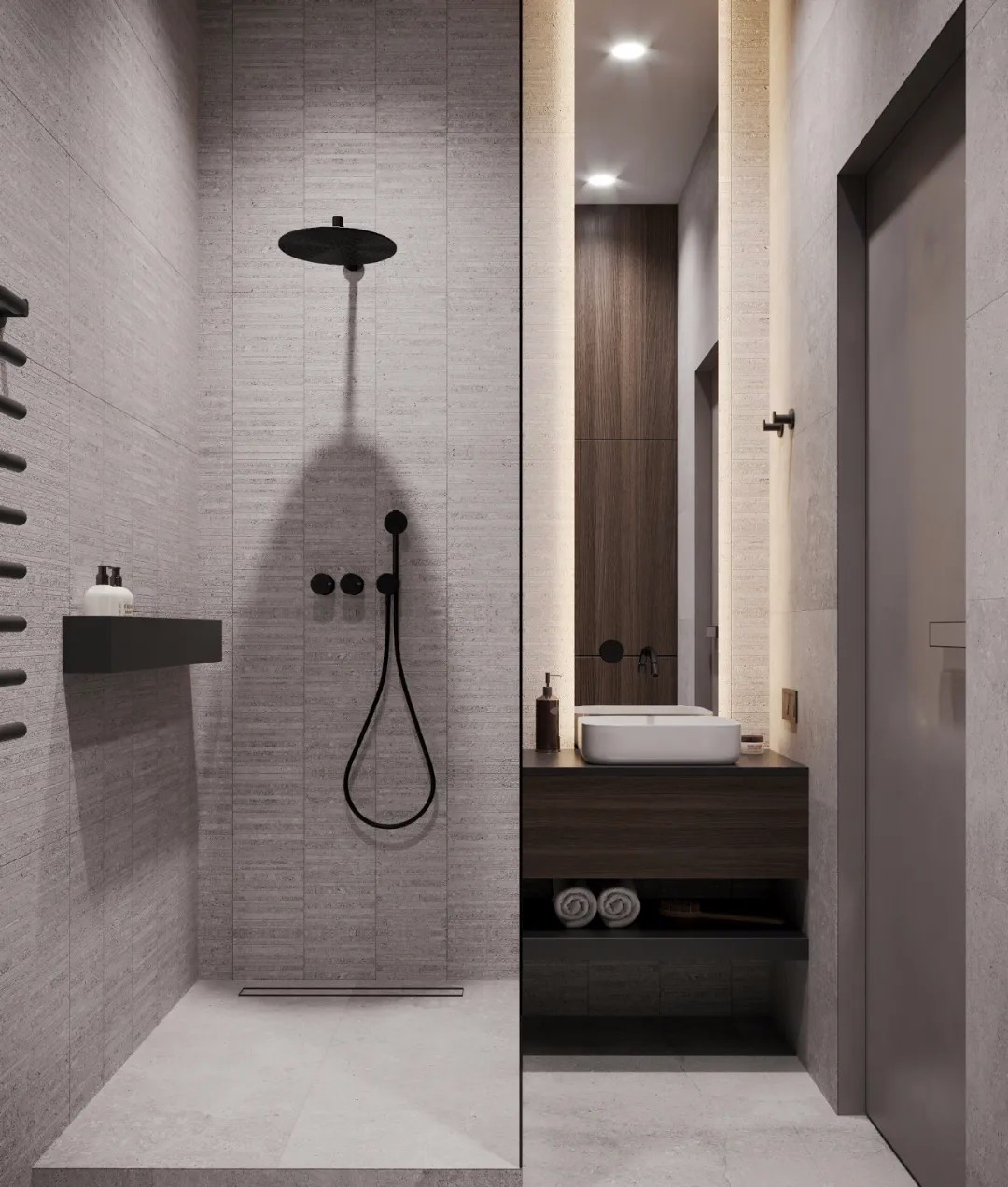 俄罗斯简约风的小公寓-42