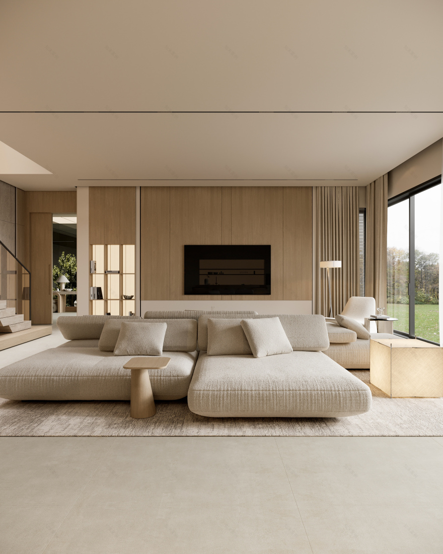 简约生活风室内设计丨阿联酋阿布扎比-12