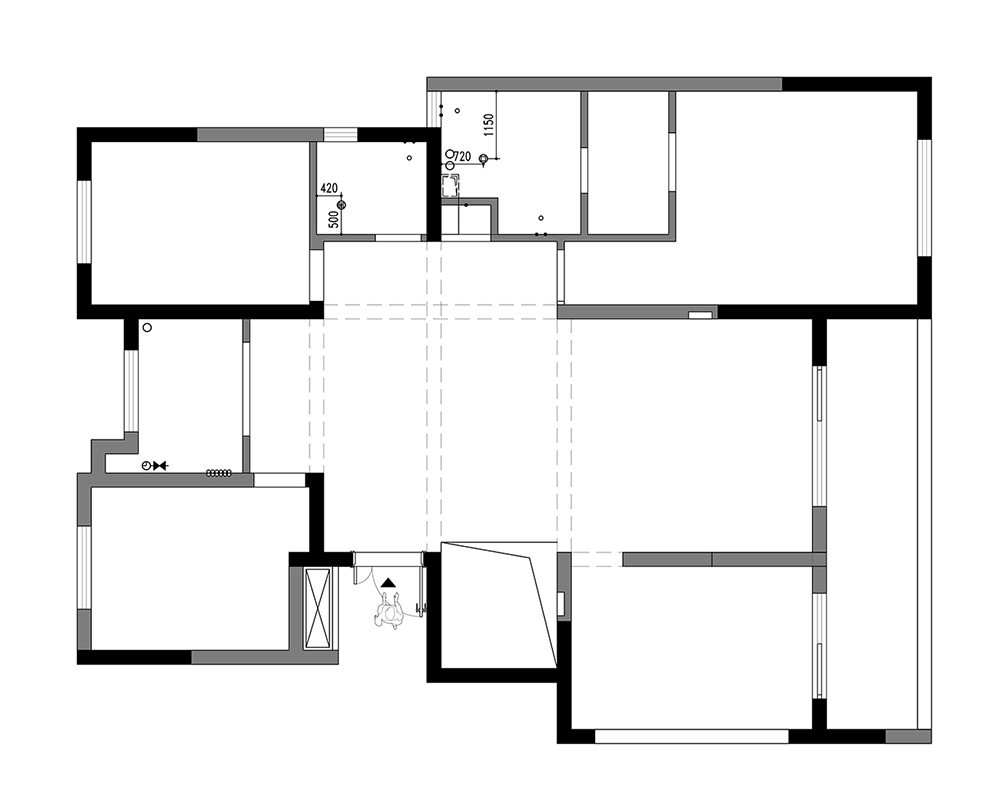 静谧幽蓝 · 简约复式空间设计丨中国山东丨Yinji Space Design-47