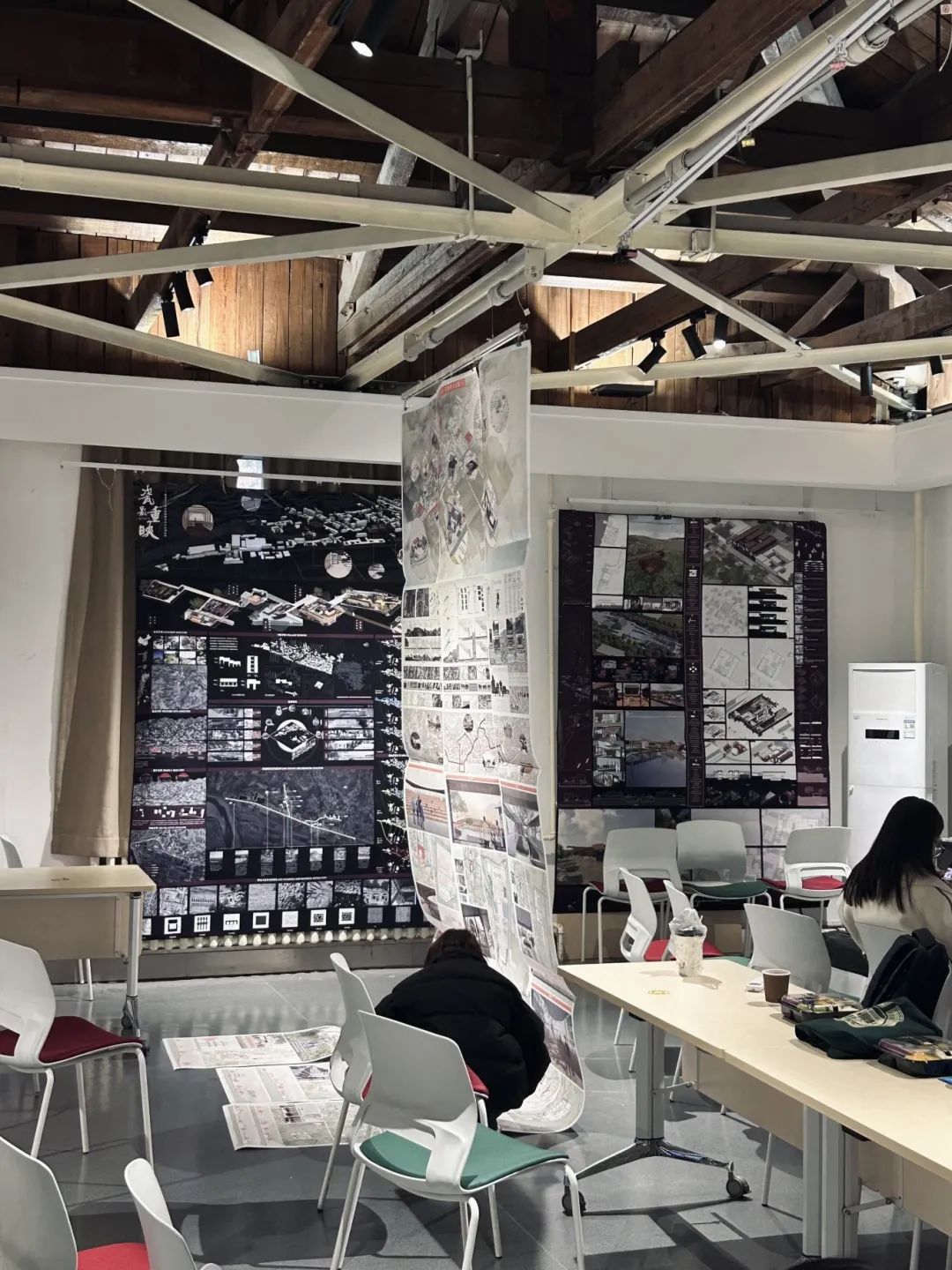 建筑老八校三个月速成的大四课设！六幕故事讲述传统的历史空间，文旅融合反转以种地为生的传统乡村模式，重振霍州窑白瓷文化-11