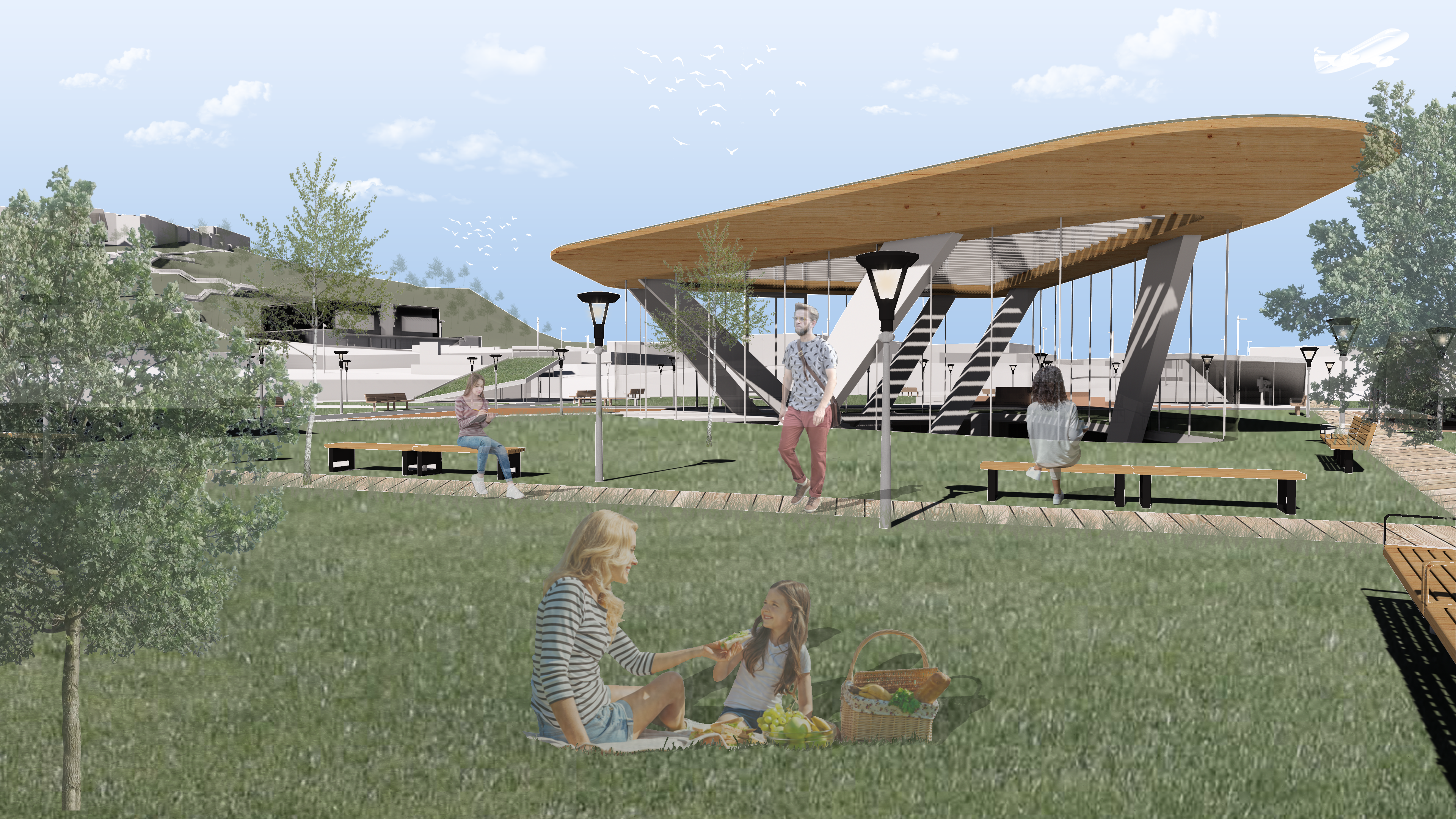 埃里温埃雷布尼行政区公共空间城市组织项目丨亚美尼亚-1