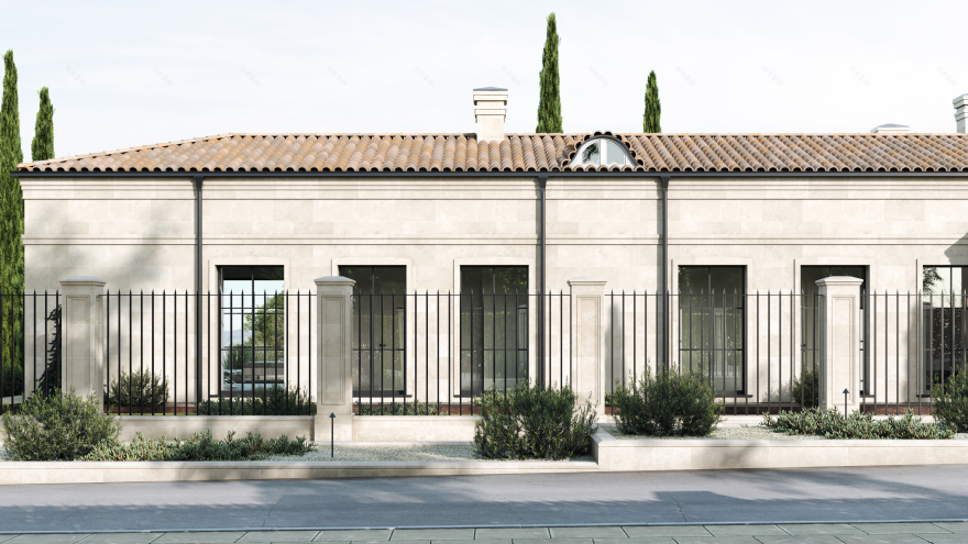 乌克兰郊区现代别墅设计-9