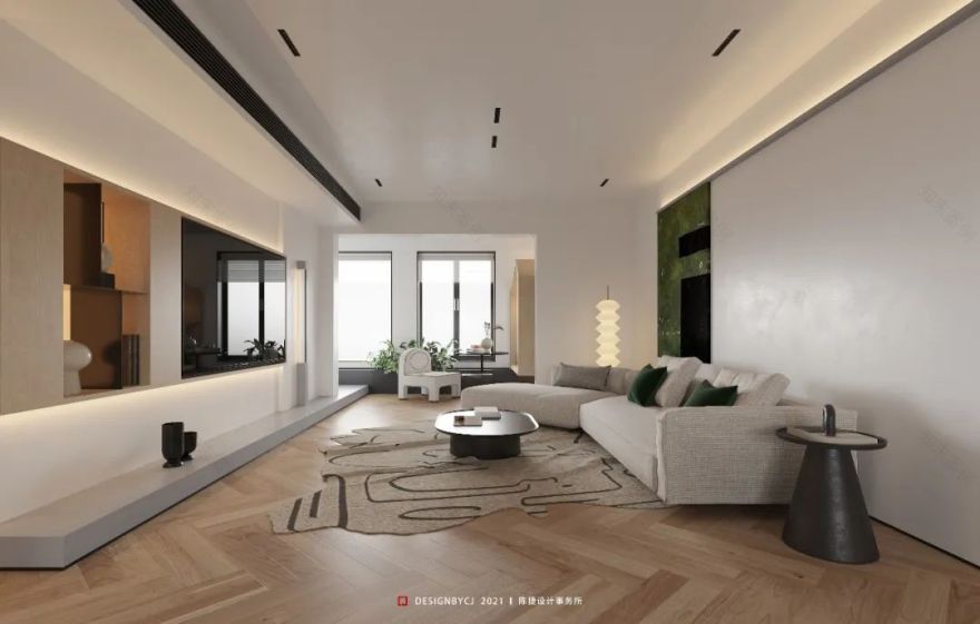 汕头悦景逐光 · 现代极简空间的光影魅力丨中国汕头丨集句设计-9