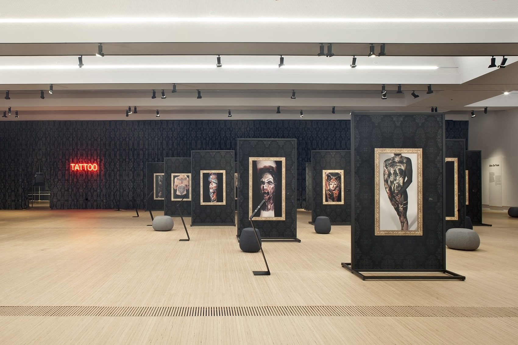 《刺青:皮肤上的故事》展陈设计-31