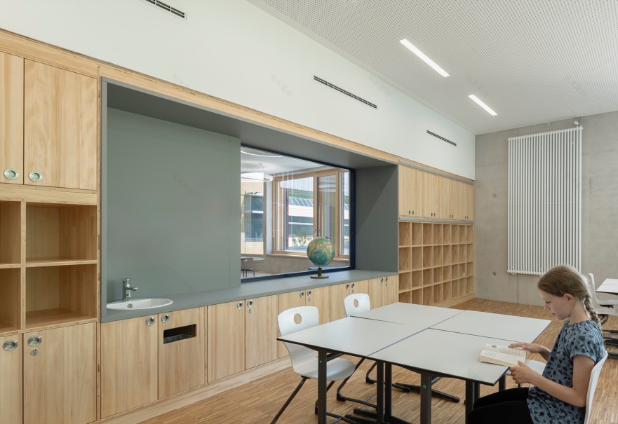 布隆贝格校园一期建设项目小学部分丨德国丨Spiecker Sautter Lauer Architekten-33