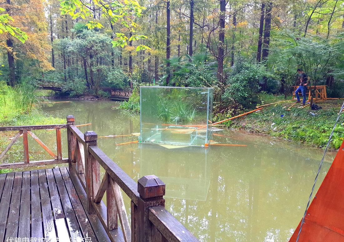 魔都崇明梦幻森林伏羲 3D 电壁炉，篝火灯光秀惊艳登场！-24