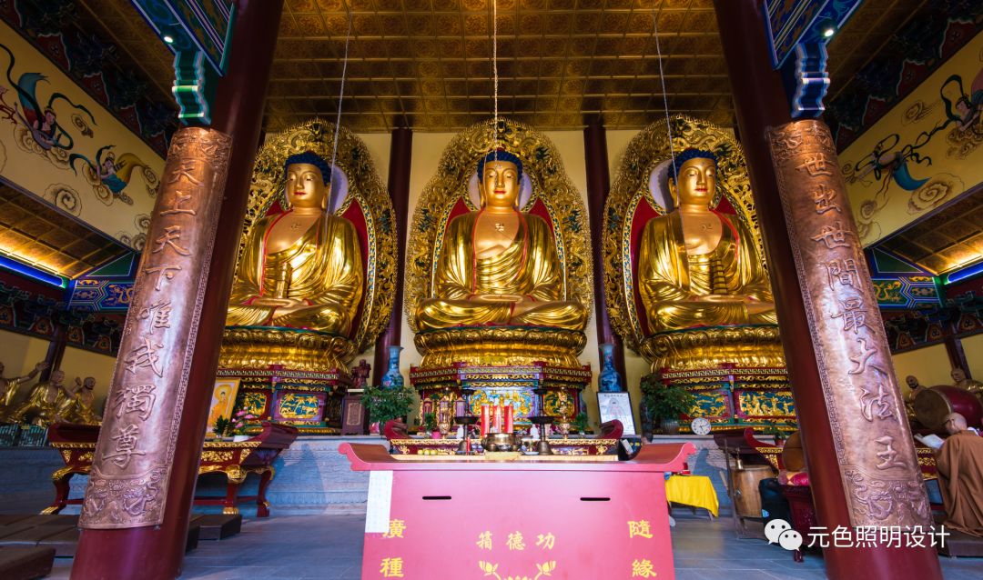 佛 · 光 | 道吾山护国兴华禅寺灯光改造-79