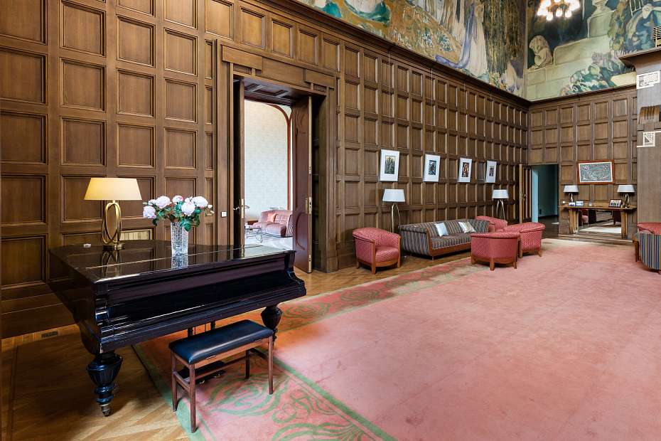 Кропоткинский переулок, дом 13. Особняк Дерожинской в Штатном пер.-28