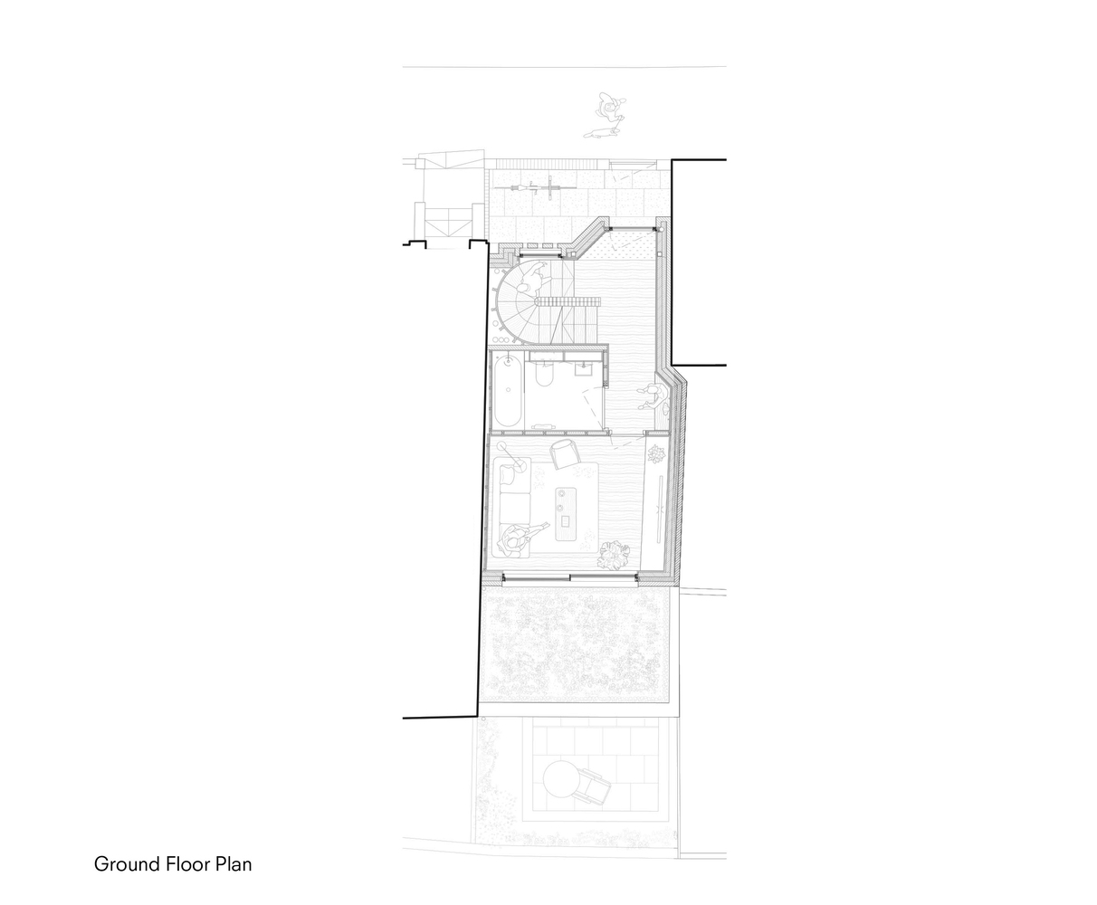 伦敦转角折叠屋丨英国伦敦丨惠特克·帕森斯-20