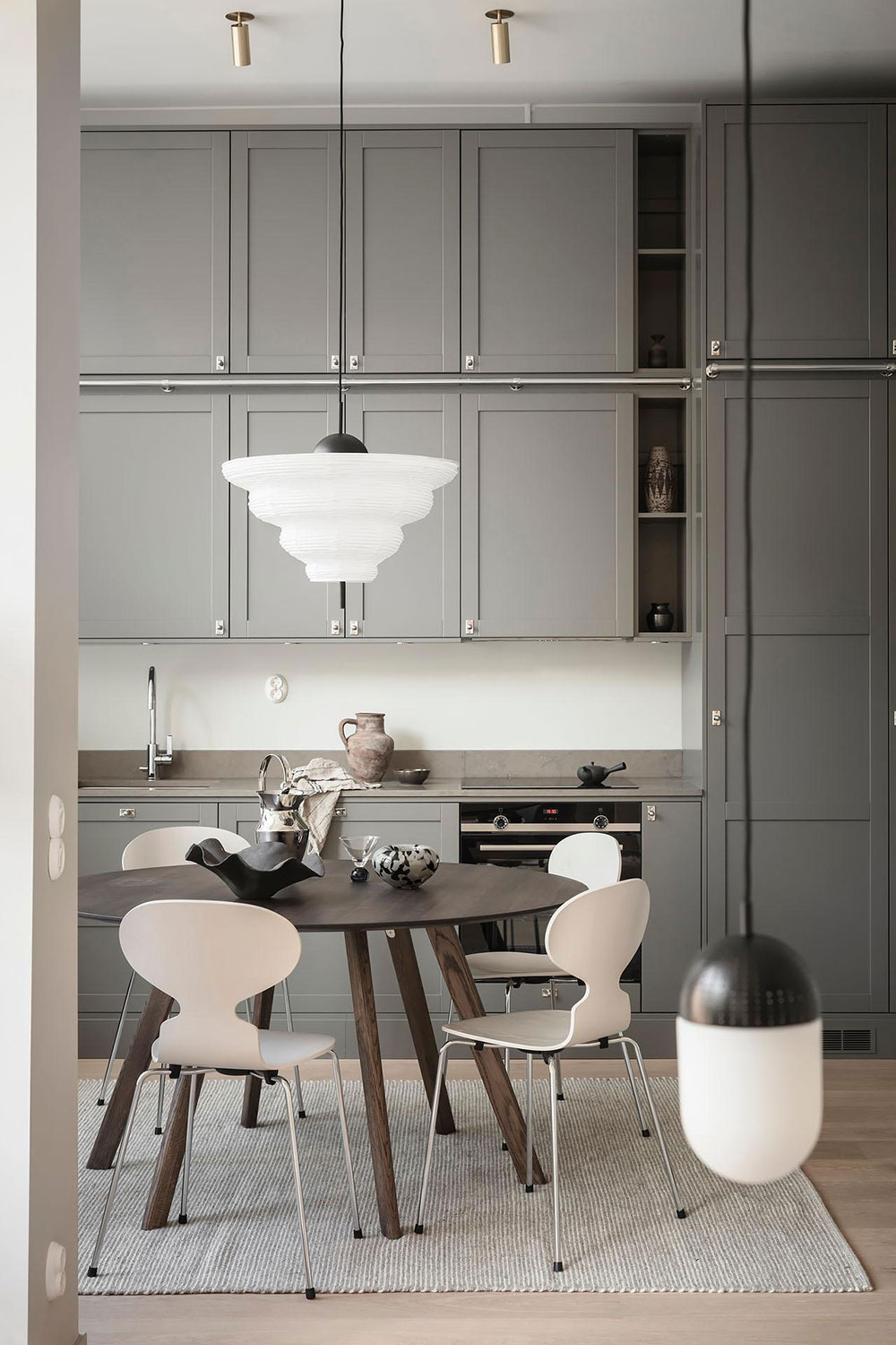 哥德堡带独立入口和露台的时尚公寓-11