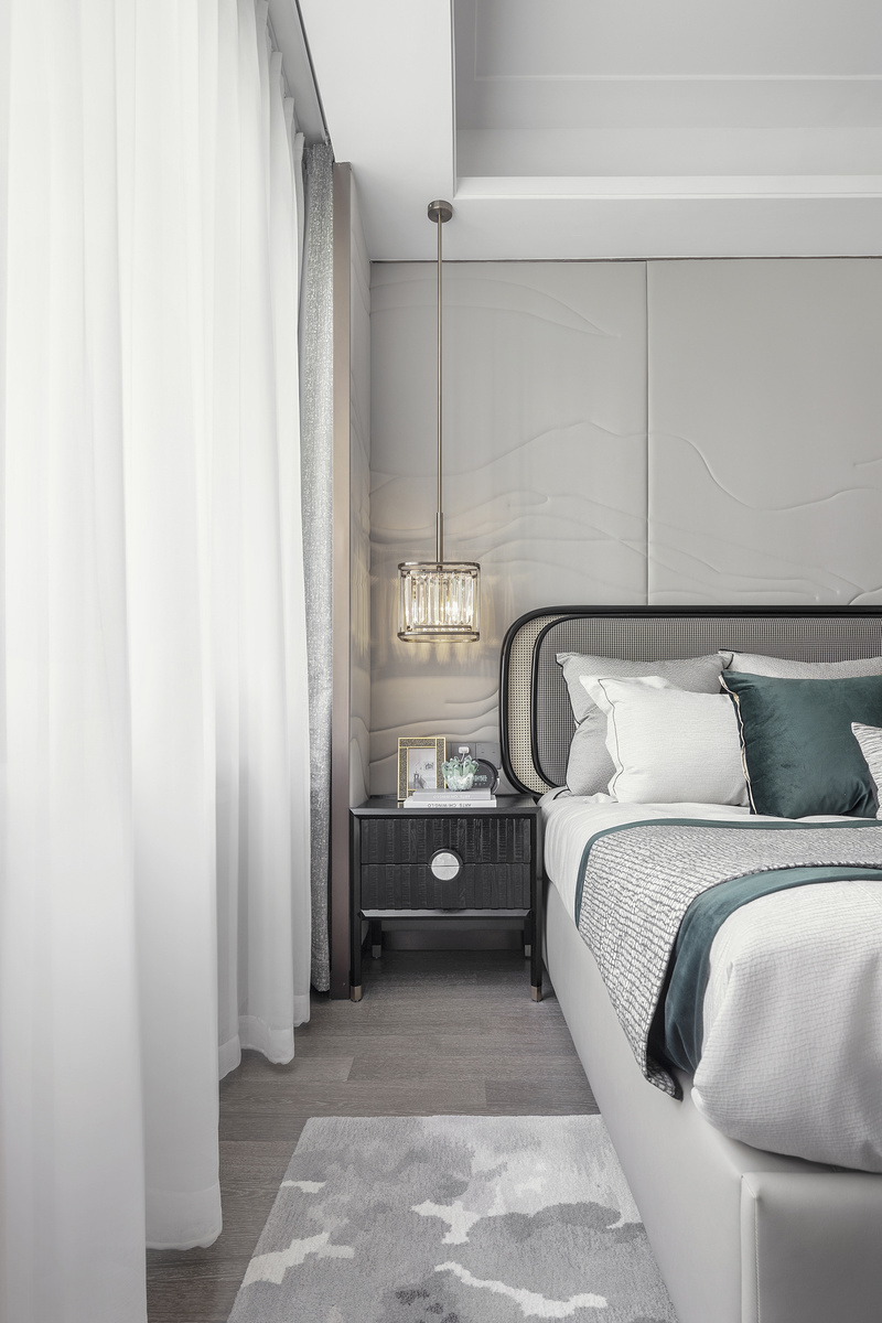 南通港闸区资生路地块项目138户型——传统与现代共生的中式家居空间-19